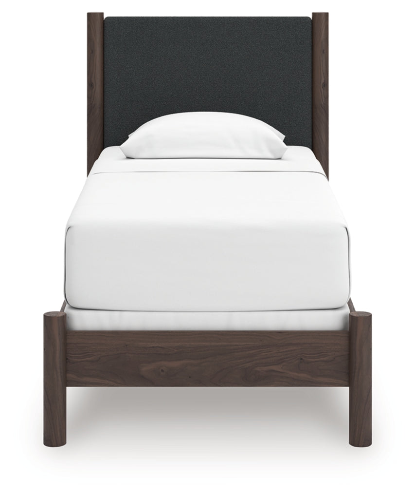Cadmori Twin Upholstered Panel Bed
