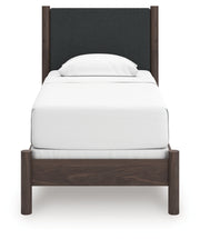 Cadmori Twin Upholstered Panel Bed