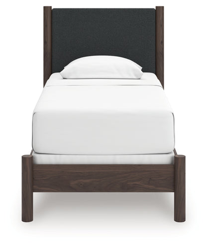 Cadmori Twin Upholstered Panel Bed