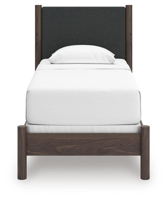 Cadmori Twin Upholstered Panel Bed