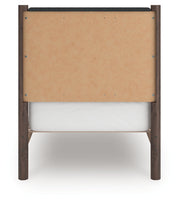 Cadmori Twin Upholstered Panel Platform Bed
