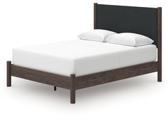Cadmori Queen Upholstered Panel Platform Bed