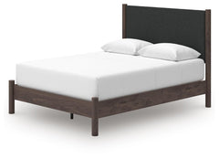 Cadmori Queen Upholstered Panel Platform Bed