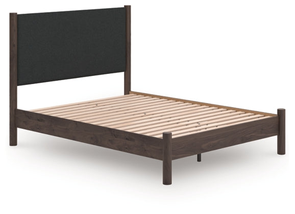 Cadmori Queen Upholstered Panel Bed 4PC Set