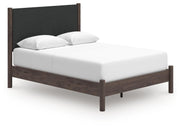 Cadmori Queen Panel Bed, Dresser, Mirror and Nightstand