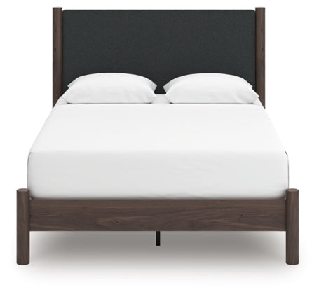 Cadmori Queen Upholstered Panel Bed 4PC Set