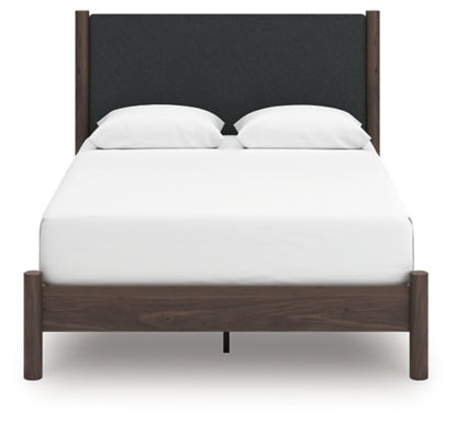 Cadmori Queen Upholstered Panel Bed 4PC Set