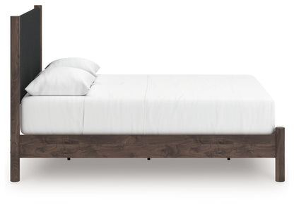 Cadmori Queen Upholstered Panel Platform Bed