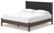 Cadmori King Upholstered Panel Platform Bed