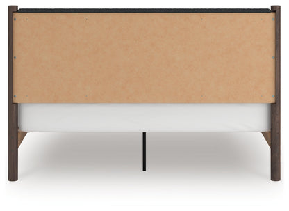 Cadmori King Upholstered Panel Platform Bed
