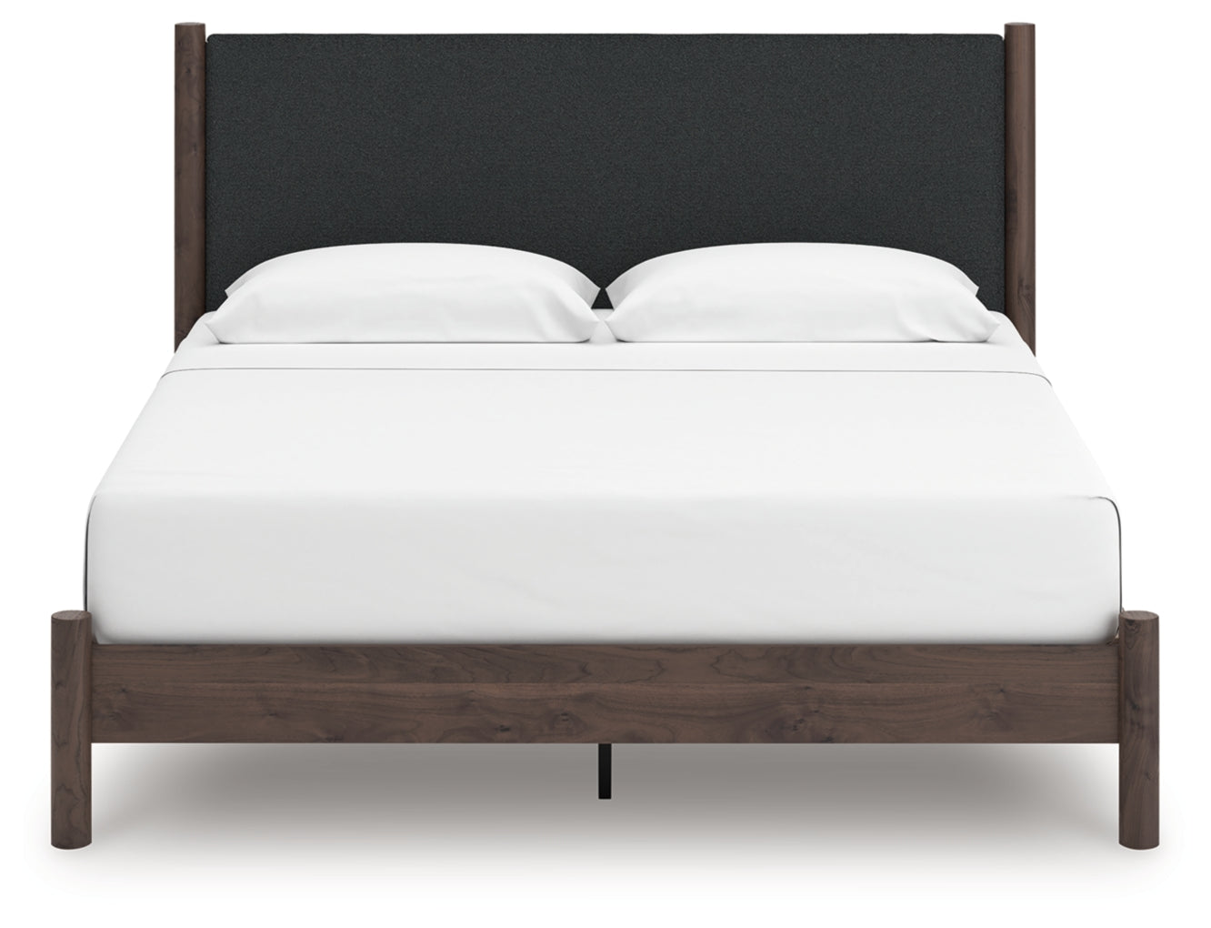 Cadmori King Upholstered Panel Platform Bed