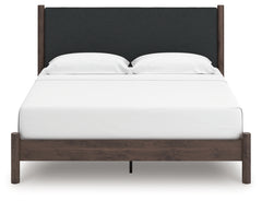 Cadmori King Upholstered Panel Platform Bed