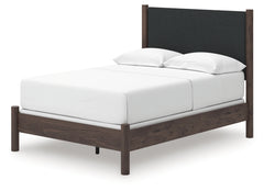 Cadmori Full Upholstered Panel Bed