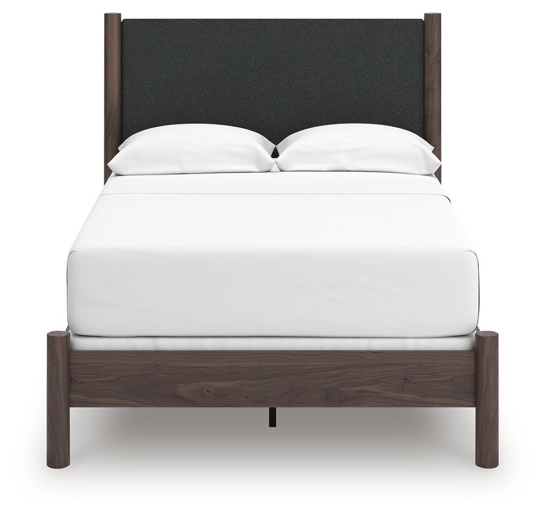 Cadmori Full Upholstered Panel Bed