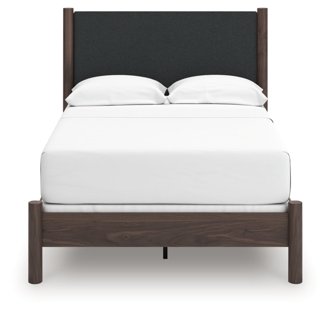 Cadmori Full Upholstered Panel Bed