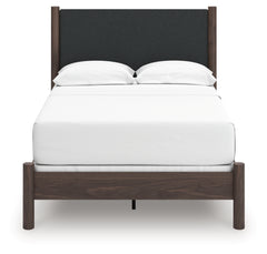 Cadmori Full Upholstered Panel Bed