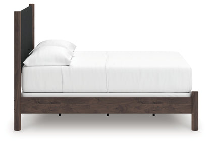 Cadmori Full Upholstered Panel Bed
