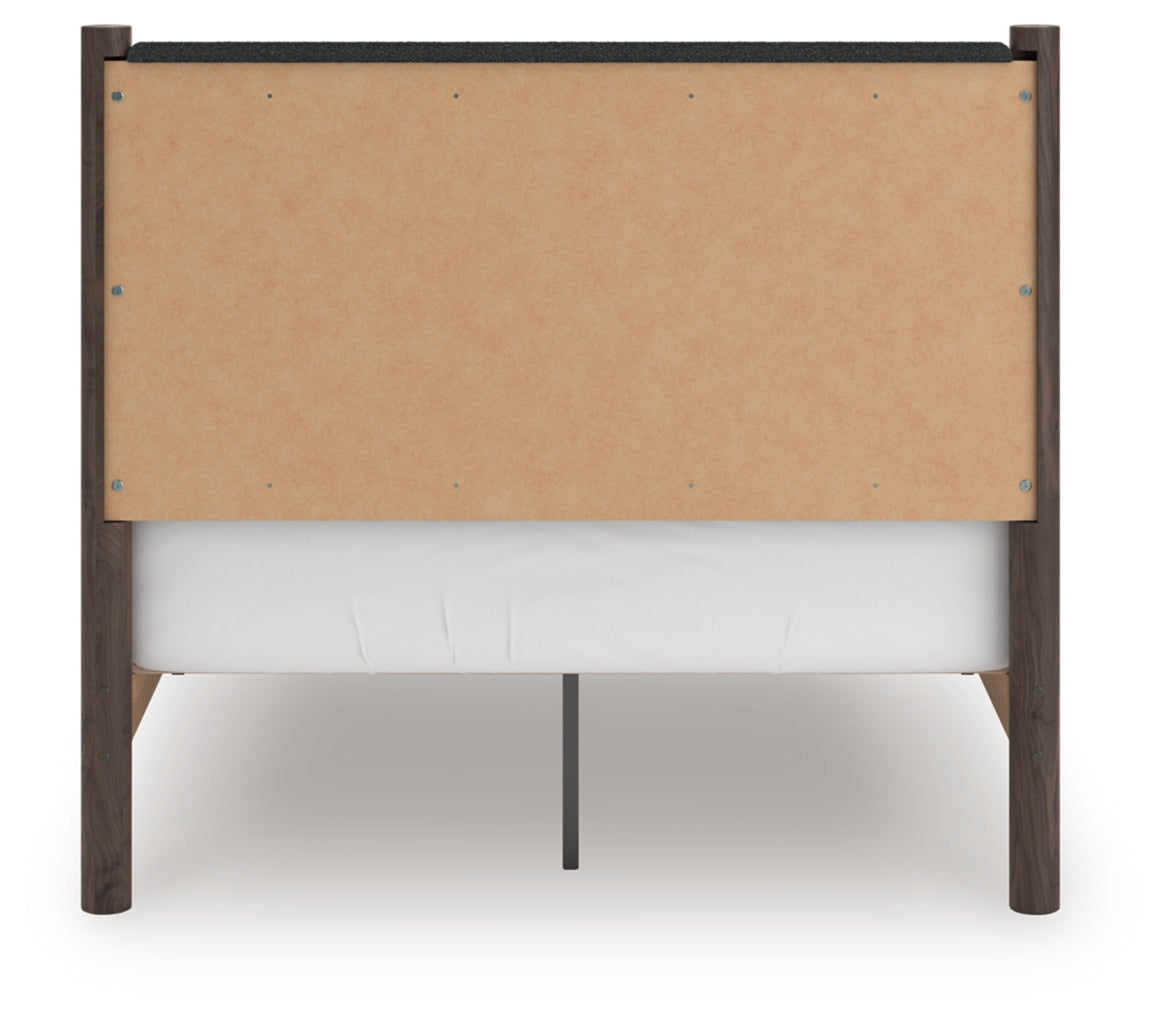 Cadmori Full Upholstered Panel Platform Bed