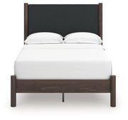 Cadmori Full Upholstered Panel Platform Bed