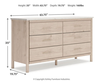 Cadmori Six Drawer Dresser
