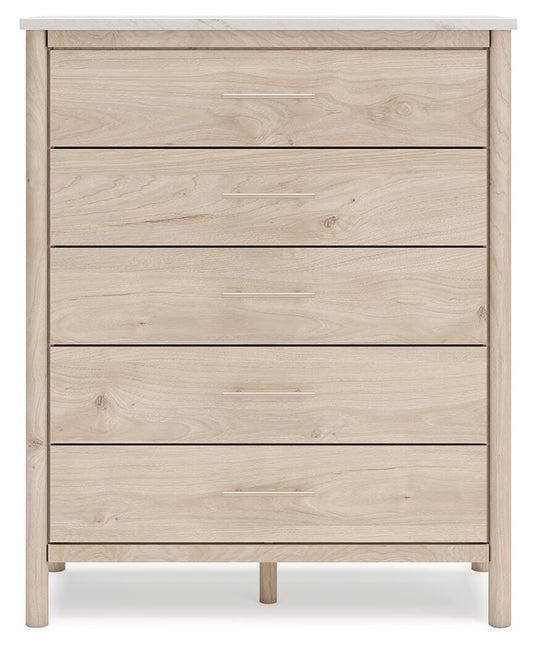 Cadmori Five Drawer Wide Chest