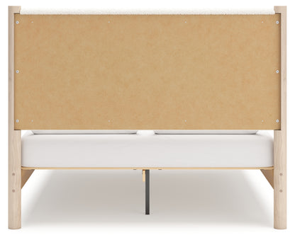 Cadmori Queen Upholstered Panel Bed