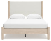 Cadmori Queen Upholstered Panel Bed