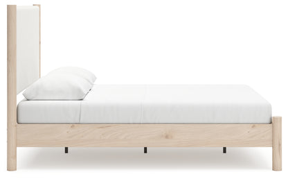Cadmori Queen Upholstered Panel Bed