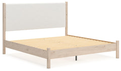 Cadmori King Upholstered Panel Bed