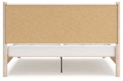 Cadmori King Upholstered Panel Bed