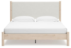 Cadmori King Upholstered Panel Bed