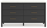Cadmori Six Drawer Dresser