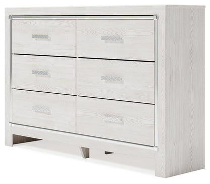 Altyra Queen Bookcase Bed, Dresser, Chest and Nightstand
