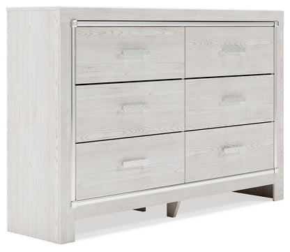 Altyra Queen Bookcase Bed, Dresser, Chest and Nightstand