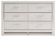 Altyra Six Drawer Dresser