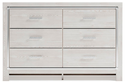 Altyra Queen Bookcase Bed, Dresser, Chest and Nightstand