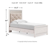 Altyra Twin UPH Panel Headboard