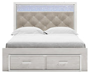 Cama tapizada con almacenaje Altyra