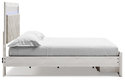 Cama tapizada con almacenaje Altyra