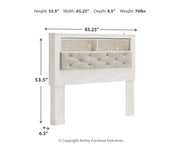 Altyra Queen UPH Panel Bookcase HDBD