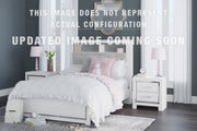 Altyra King Panel Bed, Dresser, Mirror and Nightstand
