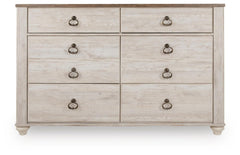Willowton Six Drawer Dresser