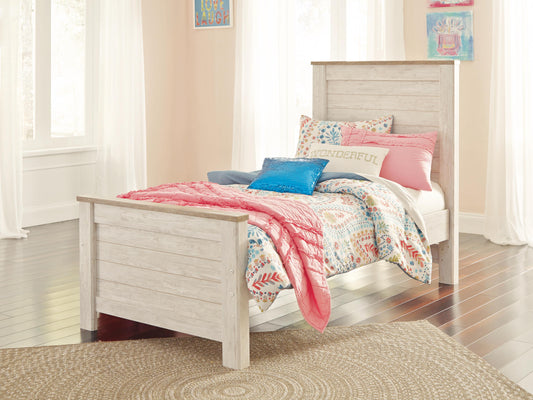 Willowton Twin Panel Bed
