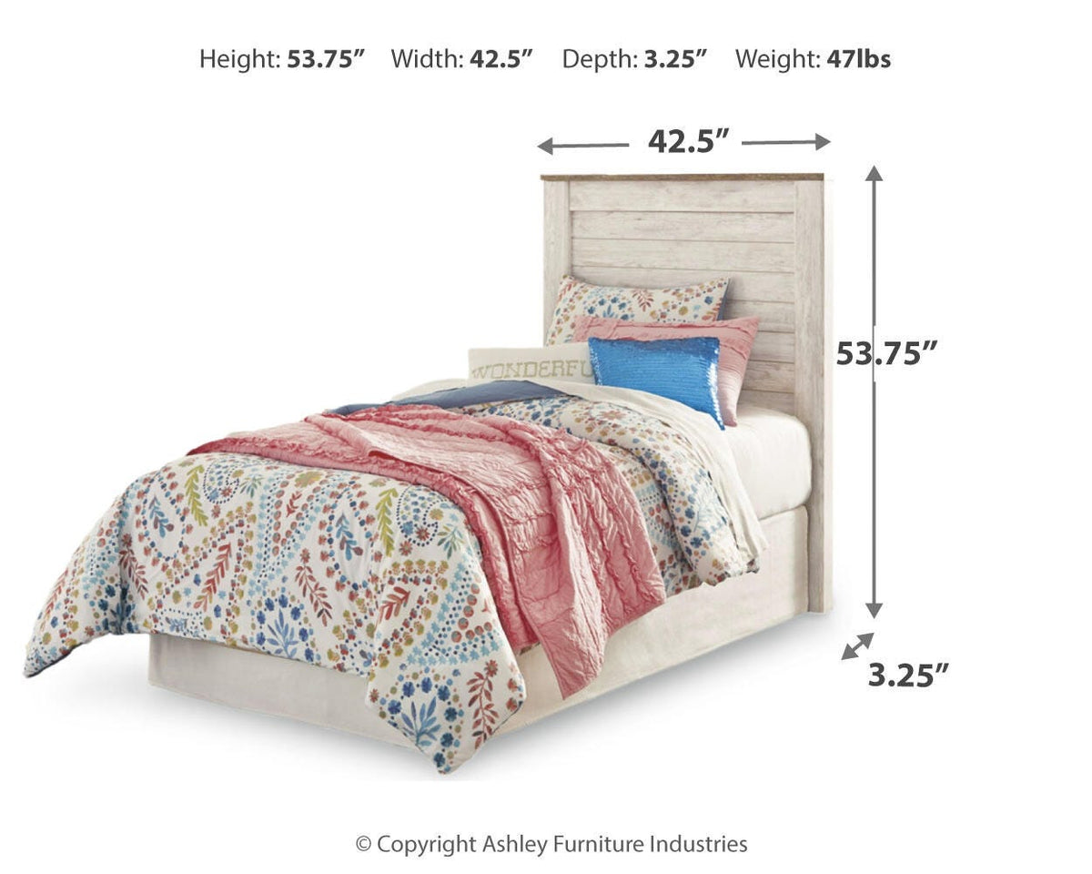 Willowton Twin Panel Headboard