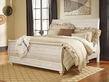 Willowton King Sleigh Bed
