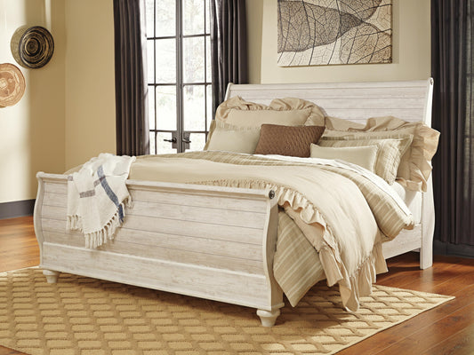 Willowton King Sleigh Bed