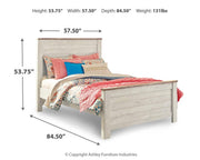 Willowton Full Panel Bed