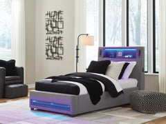 Cayberry Twin Upholstered Bed