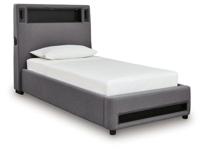 Cayberry Twin Upholstered Bed