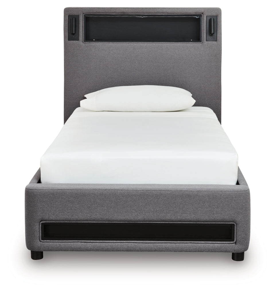 Cayberry Twin Upholstered Bed